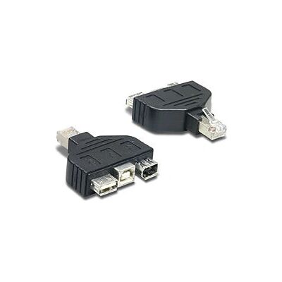 Trendnet TC-NT2 USB- & FireWire-Adapter - Schwarz Trendnet TC-NT2 USB- & FireWire-Adapter - Schwarz