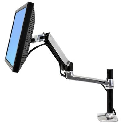 Braccio da scrivania LX di Ergotron - Fino a 24 pollici Braccio da scrivania LX di Ergotron - Fino a 24 pollici