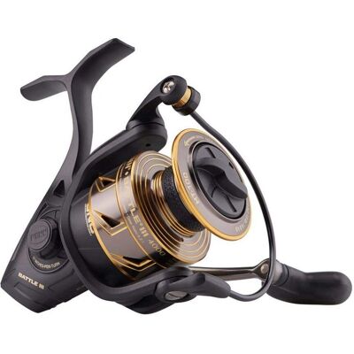 Penn Battle III 4000 Black Gold Spinning Reel - Fishing Reel Penn Battle III 4000 Black Gold Spinning Reel - Fishing Reel