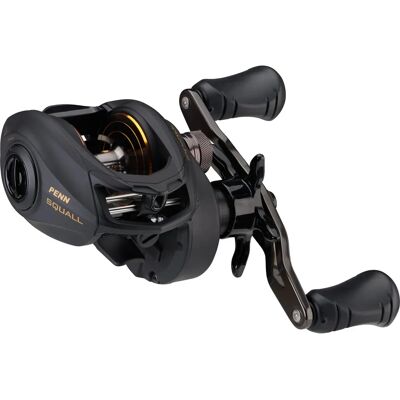 Penn Squall Low Profile Reel - Baitcasting Reel Duurzaam Aluminium Frame 5+1 Lagereenheden Penn Squall Low Profile Reel - Baitcasting Reel Duurzaam Aluminium Frame 5+1 Lagereenheden