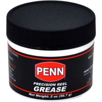 Graisse pour moulinet Penn - Puissance de lubrification élevée - Stabilité dans l'eau - 2oz - Publicité Graisse pour moulinet Penn - Puissance de lubrification élevée - Stabilité dans l'eau - 2oz - Publicité
