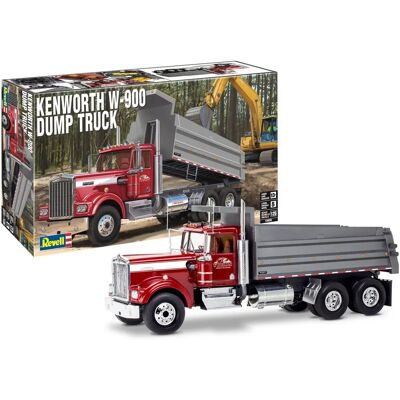 Revell Kenworth W-900 Dump Truck Bausatz - 1:25 Revell Kenworth W-900 Dump Truck Bausatz - 1:25