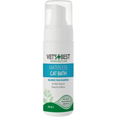 Vet's Best Waterless Kat Shampoo - 150ml Vet's Best Waterless Kat Shampoo - 150ml