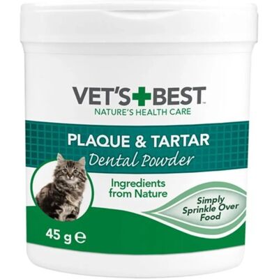 Vet's Best Dental Powder for Cats - 45g Vet's Best Dental Powder for Cats - 45g