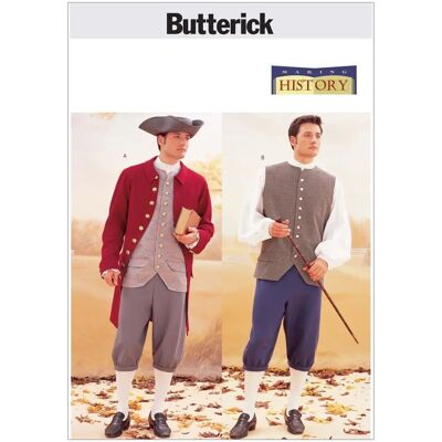 Butterick Model 3072 - Historical Men's Costume Pattern Butterick Model 3072 - Historical Men's Costume Pattern