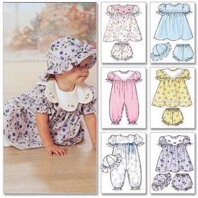 Butterick 4110 Baby Sewing Pattern - Sewing Pattern Butterick 4110 Baby Sewing Pattern - Sewing Pattern