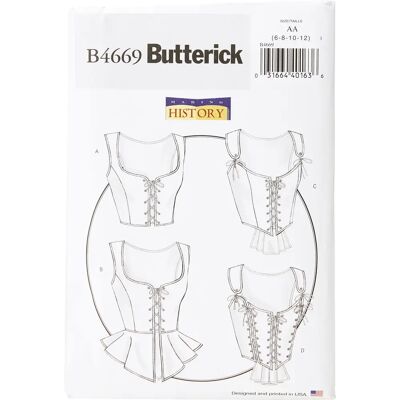 Butterick Modèle 4669 - Patron de couture - Publicité Butterick Modèle 4669 - Patron de couture - Publicité