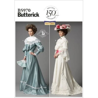 Patron de couture Butterick B5970 - Instructions Incluses - Publicité Patron de couture Butterick B5970 - Instructions Incluses - Publicité