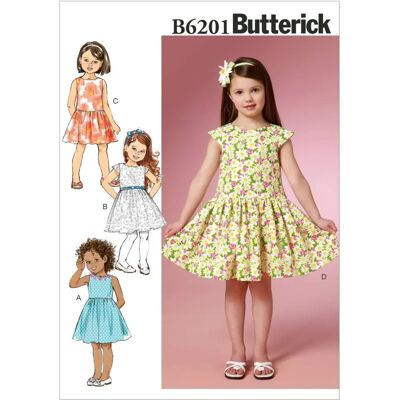 Patron de couture Butterick B6201 - Taille multiple - Publicité Patron de couture Butterick B6201 - Taille multiple - Publicité