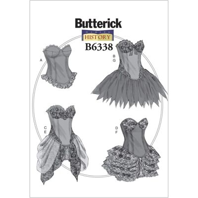 Patron Butterick 6338E5 - Costume pour femmes - Modèle de couture - Publicité Patron Butterick 6338E5 - Costume pour femmes - Modèle de couture - Publicité