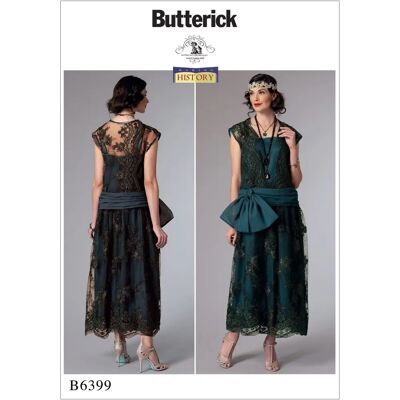 Butterick 6399 Modello di Cucito Multi-Taglia - Modello di Cucito Butterick 6399 Modello di Cucito Multi-Taglia - Modello di Cucito