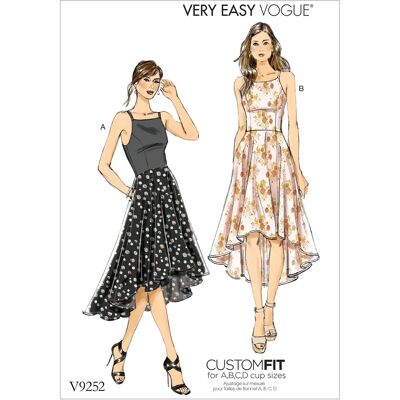 Modello di Vestito Facile Vogue - Vestito Donna Modello di Vestito Facile Vogue - Vestito Donna