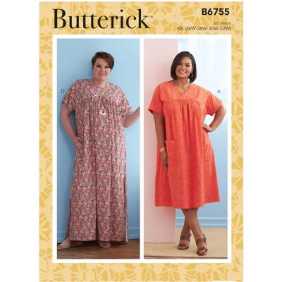 Modello di cucito Butterick B6755KK - Sartoria Modello di cucito Butterick B6755KK - Sartoria
