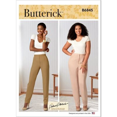 Butterick 6845 Sewing Pattern - Dressmaking Instructions Butterick 6845 Sewing Pattern - Dressmaking Instructions