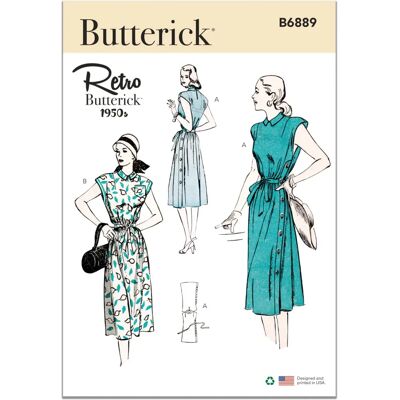 Butterick B6889A5 Sewing Pattern - Dressmaking Butterick B6889A5 Sewing Pattern - Dressmaking