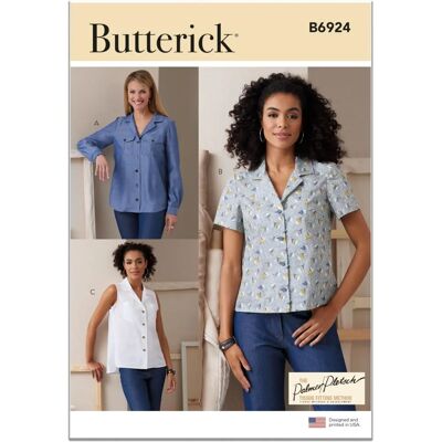 Patron de robe Butterick B6924F5 - Femmes - Publicité Patron de robe Butterick B6924F5 - Femmes - Publicité