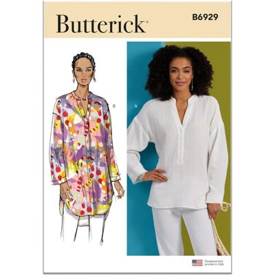 Patron de Couture Butterick 6929 - Pour Femmes - Publicité Patron de Couture Butterick 6929 - Pour Femmes - Publicité