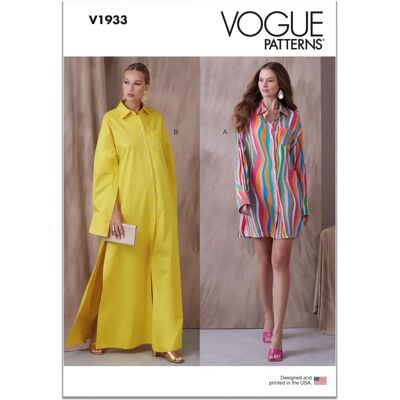 Vogue Pattern A-Line Dress - Sewing Pattern Vogue Pattern A-Line Dress - Sewing Pattern