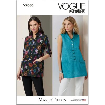 Vogue Misses' A Line Tunic Sewing Pattern - sewing pattern Vogue Misses' A Line Tunic Sewing Pattern - sewing pattern