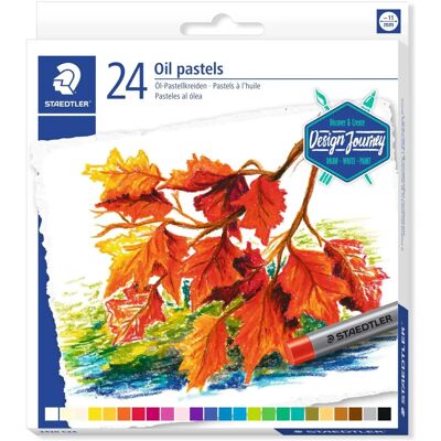 Pastels à l'huile Staedtler Karat 2420 C24 - Couleurs assorties - Pack de 24 Pastels à l'huile Staedtler Karat 2420 C24 - Couleurs assorties - Pack de 24