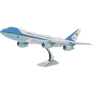 Metal Earth Air Force One Kit - Modello in metallo 3D - DA-5060011 Metal Earth Air Force One Kit - Modello in metallo 3D - DA-5060011