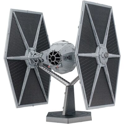 Metal Earth TIE Fighter Modellbausatz - Silber - Herausfordernd 3D Metallmodell Metal Earth TIE Fighter Modellbausatz - Silber - Herausfordernd 3D Metallmodell