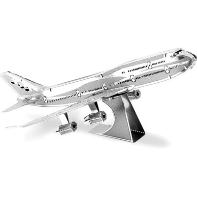 Metal Earth Boeing 747 Samolot z stałym skrzydłem - Zestaw do składania Metal Earth Boeing 747 Samolot z stałym skrzydłem - Zestaw do składania