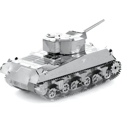 Kit Modèle Metal Earth M4 Sherman - Puzzle en Acier WWII - Publicité Kit Modèle Metal Earth M4 Sherman - Puzzle en Acier WWII - Publicité