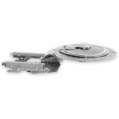 Kit Modèle Metal Earth USS Enterprise D - Star Trek - Publicité Kit Modèle Metal Earth USS Enterprise D - Star Trek - Publicité