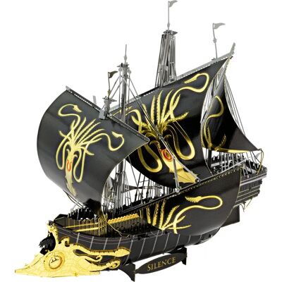 Zestaw Modelu Statku Silence od Metal Earth - Puzzle 3D Gra o Tron Zestaw Modelu Statku Silence od Metal Earth - Puzzle 3D Gra o Tron