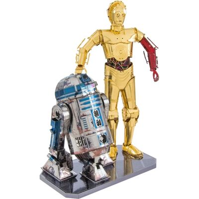 Metal Earth R2-D2 & C-3PO - Star Wars Metallmodell Kit Metal Earth R2-D2 & C-3PO - Star Wars Metallmodell Kit