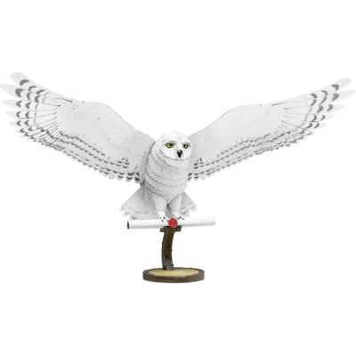Kit de Modelo Metal Earth Hedwig - Harry Potter 3D en Acero Kit de Modelo Metal Earth Hedwig - Harry Potter 3D en Acero