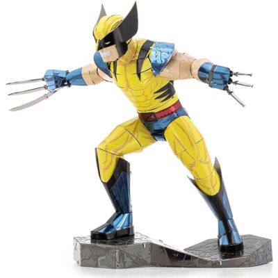 Kit Modèle MetalEarth Wolverine - Figurine en Métal 3D - Publicité Kit Modèle MetalEarth Wolverine - Figurine en Métal 3D - Publicité