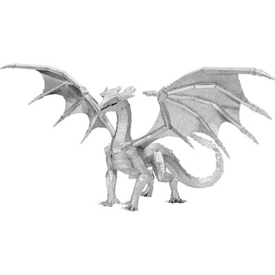 Kit Modèle Metal Earth Dragon en Acier - Série Premium - Publicité Kit Modèle Metal Earth Dragon en Acier - Série Premium - Publicité