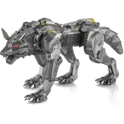 Kit modèle Metal Earth Cyber Wolf - Série Premium - Modèle 3D en boîte - Publicité Kit modèle Metal Earth Cyber Wolf - Série Premium - Modèle 3D en boîte - Publicité