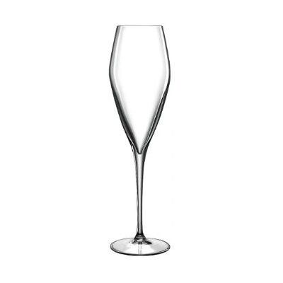 Bormioli Luigi - Verre à champagne - Résistant aux chocs - Publicité Bormioli Luigi - Verre à champagne - Résistant aux chocs - Publicité