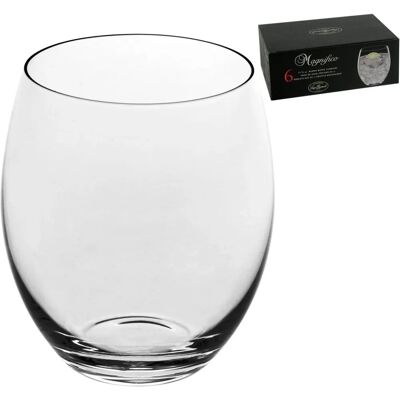 Set di Bicchieri Luigi Bormioli Magnifico - Trasparente, 52cl, 6 pezzi Set di Bicchieri Luigi Bormioli Magnifico - Trasparente, 52cl, 6 pezzi