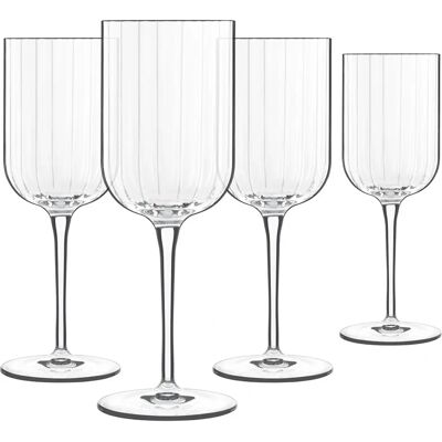 Luigi Bormioli Bach Vitvinsglas 4-delarsset - Elegant och hållbart italienskt glas Luigi Bormioli Bach Vitvinsglas 4-delarsset - Elegant och hållbart italienskt glas