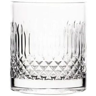 Luigi Bormioli Diamante Double Old Fashioned Glass Tumblers - Glassware Luigi Bormioli Diamante Double Old Fashioned Glass Tumblers - Glassware