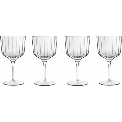 Luigi Bormioli Bach Crystal Gin Glasses Set of 4 - Elegant, Dishwasher Safe Luigi Bormioli Bach Crystal Gin Glasses Set of 4 - Elegant, Dishwasher Safe
