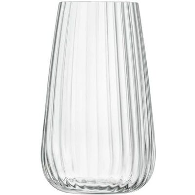 Luigi Bormioli Optica Highball Glasses Set of 4 - Crystal Vintage 570ml Luigi Bormioli Optica Highball Glasses Set of 4 - Crystal Vintage 570ml
