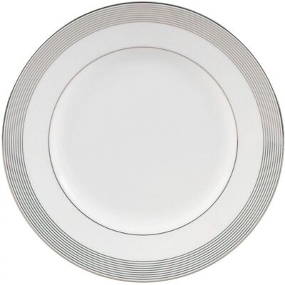 Wedgwood Vera Wang Grosgrain Grå Tallerken - Servise Wedgwood Vera Wang Grosgrain Grå Tallerken - Servise