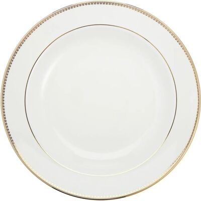 Wedgwood Vera Wang Lace Gold dyp tallerken - 23cm Wedgwood Vera Wang Lace Gold dyp tallerken - 23cm