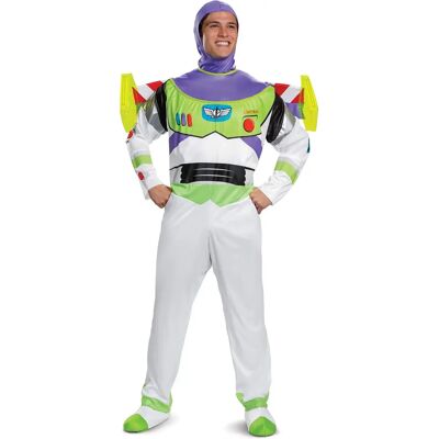 Disguise Buzz Lightyear Deluxe Disney Toy Story Space Ranger Superhjälte Herrkostym XL Disguise Buzz Lightyear Deluxe Disney Toy Story Space Ranger Superhjälte Herrkostym XL