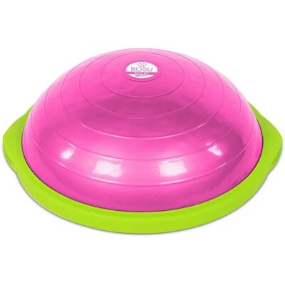 Entraîneur d'équilibre Bosu Rose 50cm - Équipement de stabilité - Publicité Entraîneur d'équilibre Bosu Rose 50cm - Équipement de stabilité - Publicité