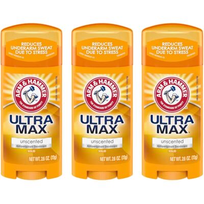 Déodorant Anti-transpirant UltraMax Sans Parfum - Arm & Hammer - Publicité Déodorant Anti-transpirant UltraMax Sans Parfum - Arm & Hammer - Publicité