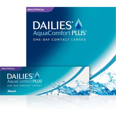 Alcon DAILIES Aqua Comfort Plus Multifocal - 30 Lentilles Journalières - Publicité Alcon DAILIES Aqua Comfort Plus Multifocal - 30 Lentilles Journalières - Publicité