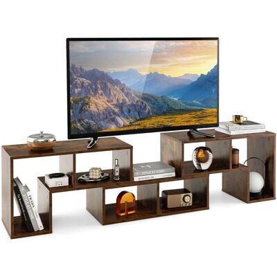 Costway - TV-meubel 3-delig - 140-180cm Costway - TV-meubel 3-delig - 140-180cm