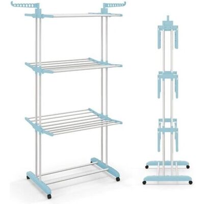 Costway - 4-Teil Rack - Indoor - Wasrek Costway - 4-Teil Rack - Indoor - Wasrek