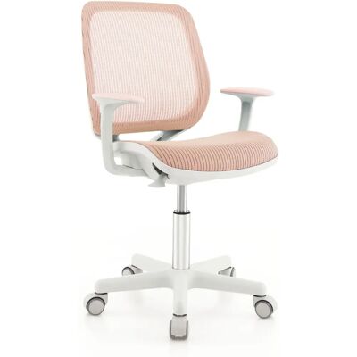 Silla de Oficina Ajustable Ergonómica para Niños - Rosa Silla de Oficina Ajustable Ergonómica para Niños - Rosa